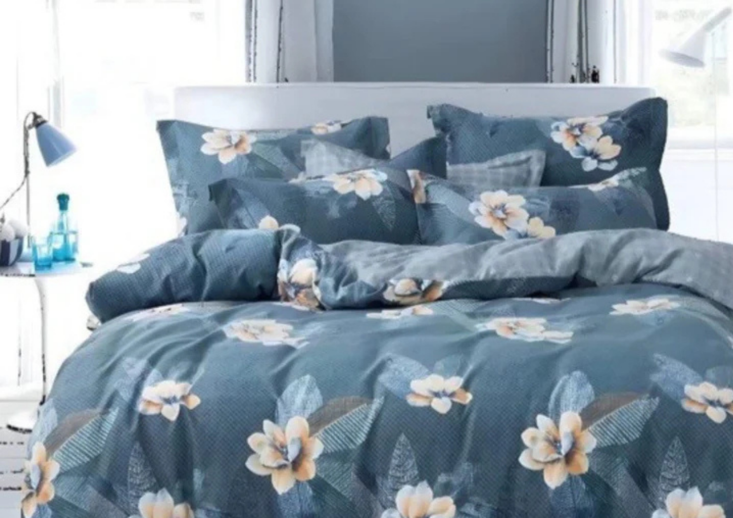 Belvarra Premium King Size Bedsheet (108" x 108") - 400 TC