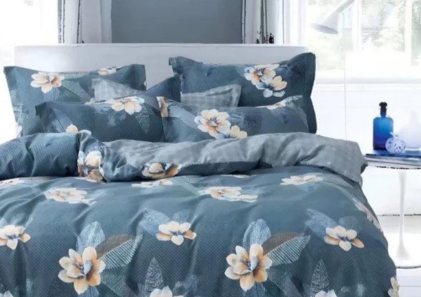 Belvarra Premium King Size Bedsheet (108" x 108") - 400 TC