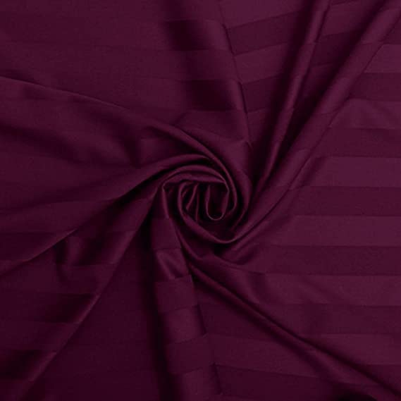 Dark Maroon Premium King Size Bedsheet (108" x 108") 300 TC