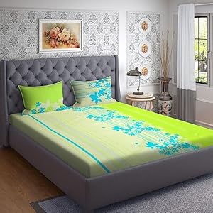 Cresoria Premium King Size Bedsheet (108" x 108") 400 TC