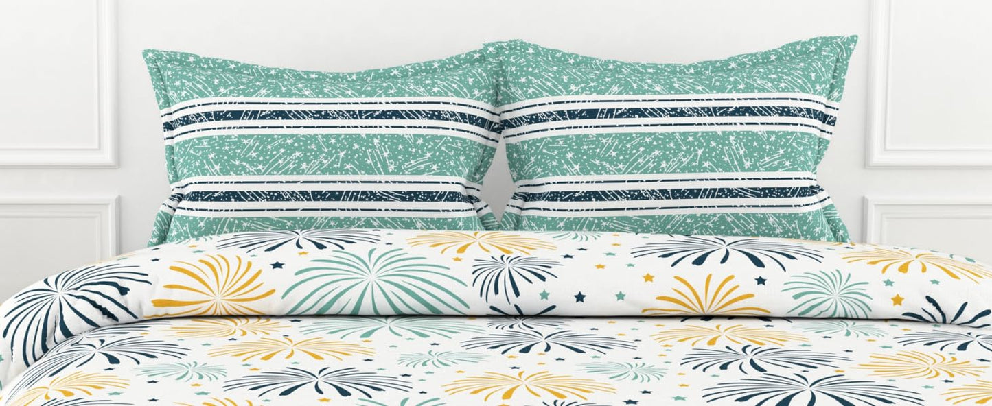 Harmovia Premium King Size Bedsheet (108" x 108") 400 TC