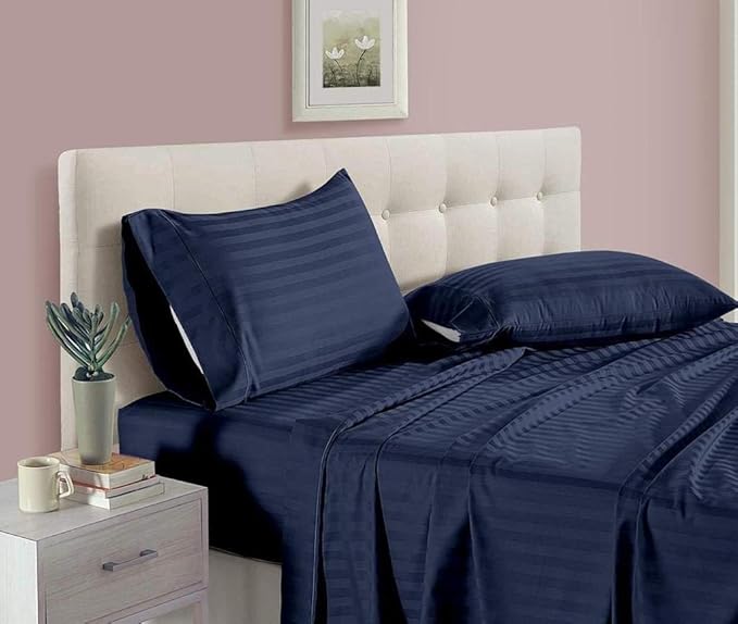 Sorelia Premium King Size Bedsheet (108" x 108") 300 TC