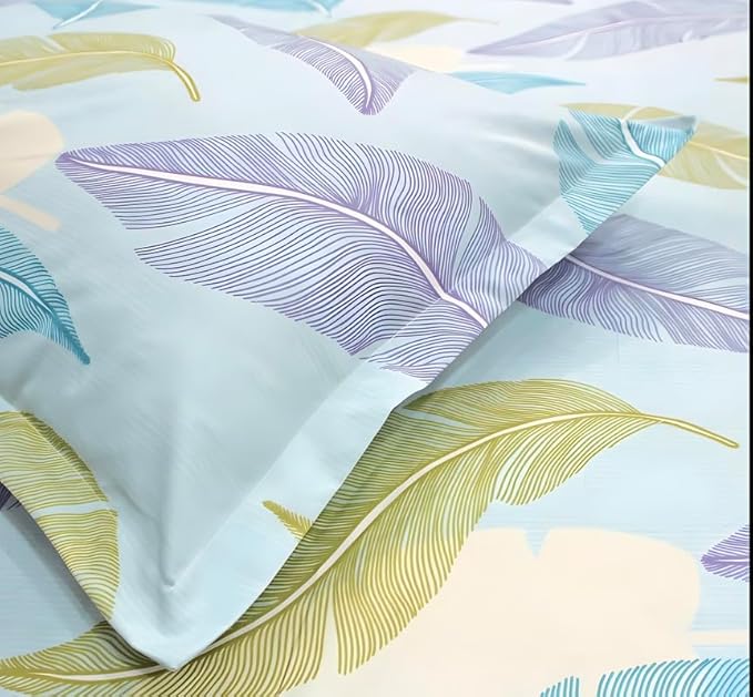 Quori Premium King Size Bedsheet (108" x 108"): 400 TC