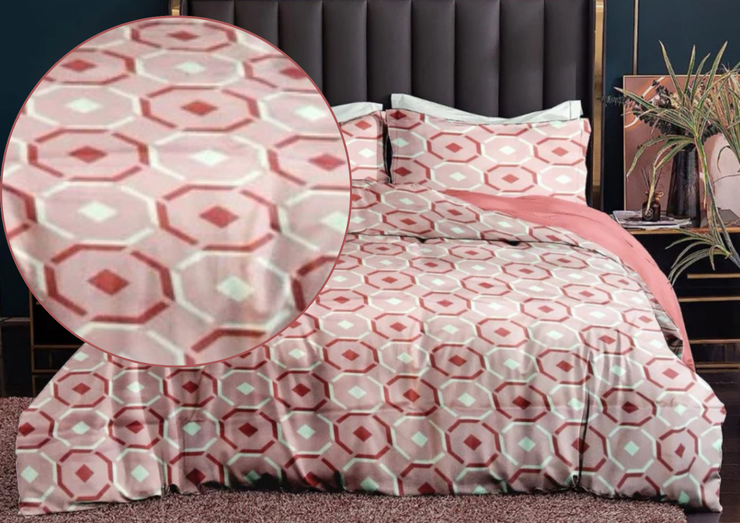 Avorlia Premium King Size Bedsheet (108" x 108") - 400 TC