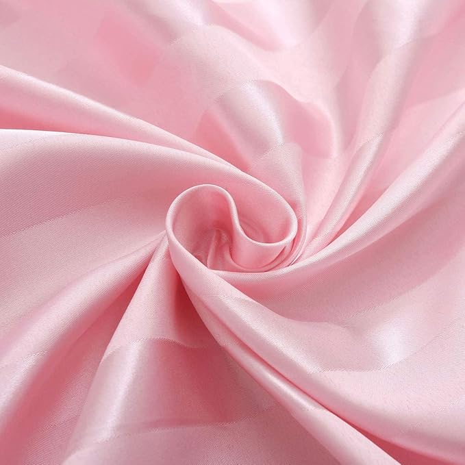 Peach-Silk Premium King Size Bedsheet (108" x 108") 300 TC