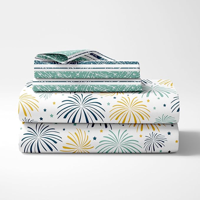 Harmovia Premium King Size Bedsheet (108" x 108") 400 TC