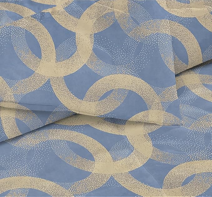 Xilvia Premium King Size Bedsheet (108" x 108"): 400 TC