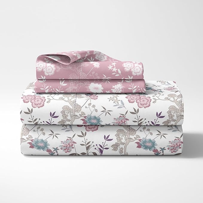 Calerra Premium Queen Size Bedsheet (90" x 100") 300 TC