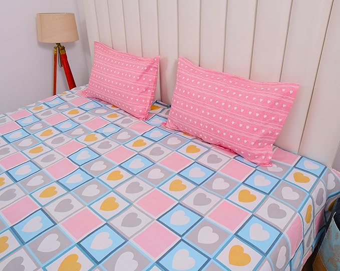Zafira Premium Double Bedsheet (90" x 100") - 300 TC