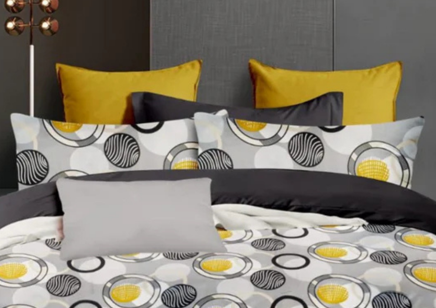 Plenora Premium King Size Bedsheet (108" x 108"): 400 TC
