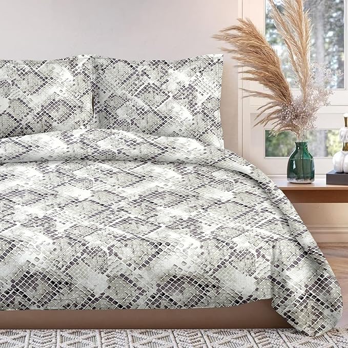 Anameria Premium King Size Bedsheet (108" x 108") - 400 TC