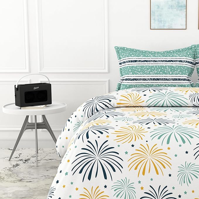 Harmovia Premium King Size Bedsheet (108" x 108") 400 TC