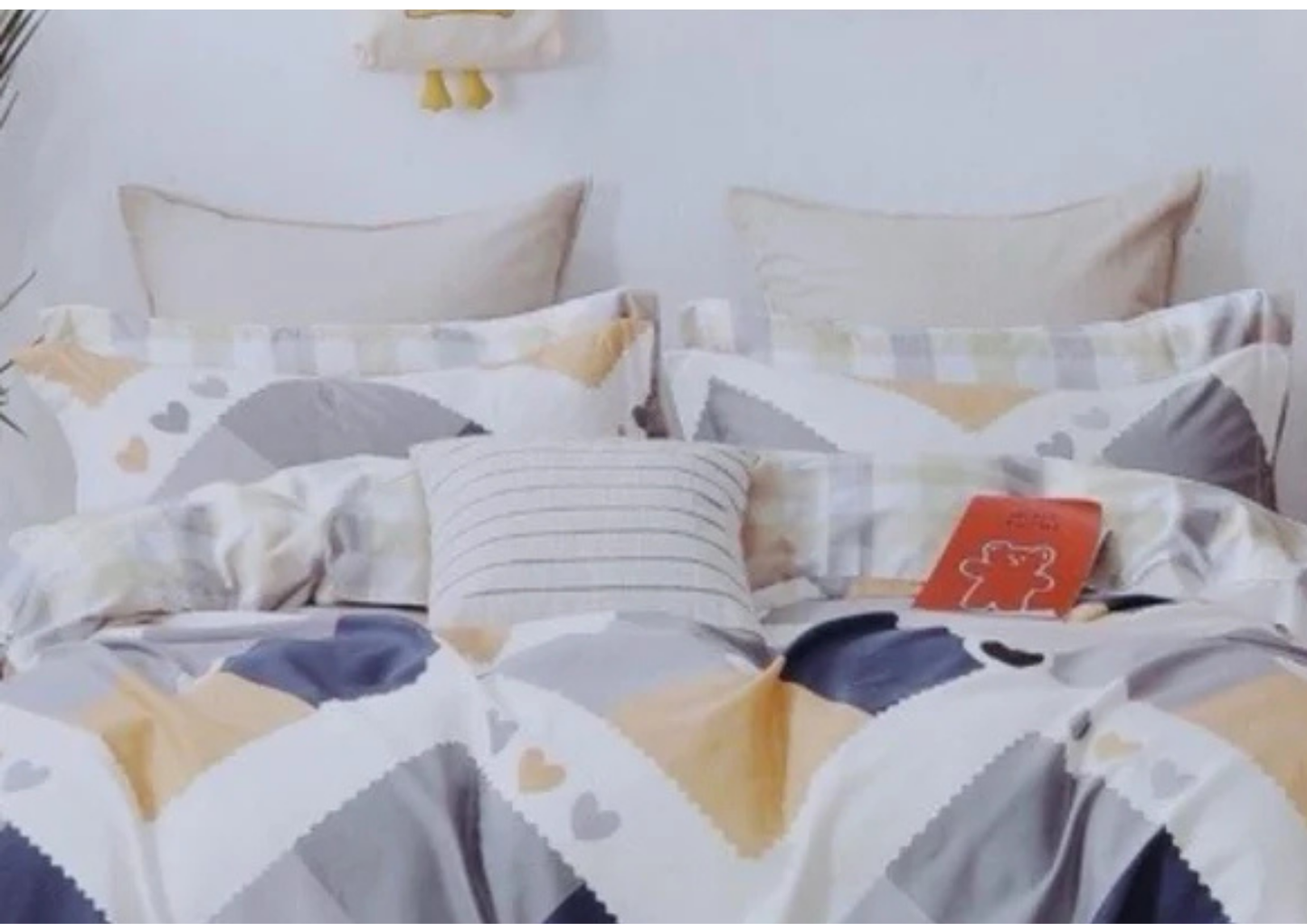 Ventoriaxen Premium King Size Bedsheet (108" x 108") - 400 TC