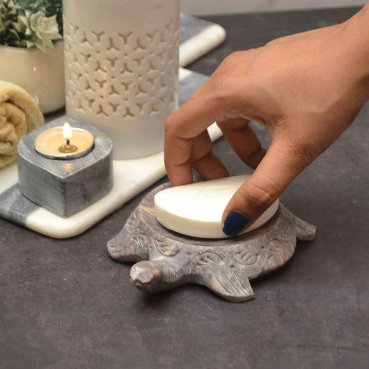 Turtle Soap Holder For Bathroom & Kitchen