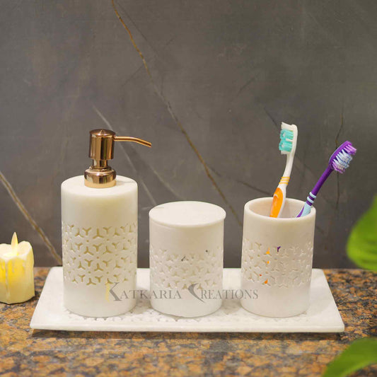 Luxury Marble Bathroom Set