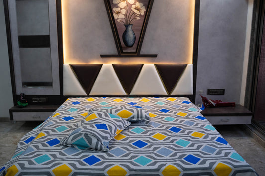 Estelle Premium Double Bedsheet (90" x 100") - 400 TC