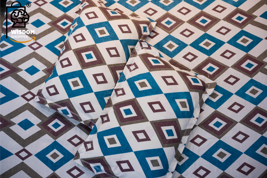 Zenissa Premium King Size Bedsheet (108" x 108") 400TC