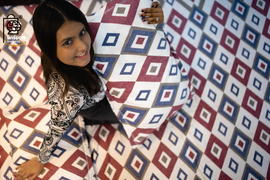 Luserellea Premium King Size Bedsheet (108" x 108") 400TC