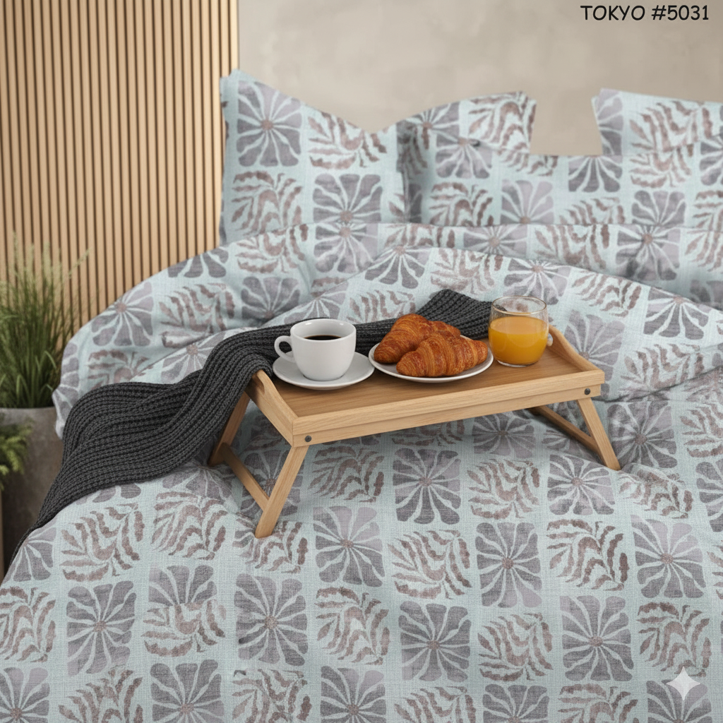 Veyora Premium King Size Bedsheet (108" x 108") 300 TC
