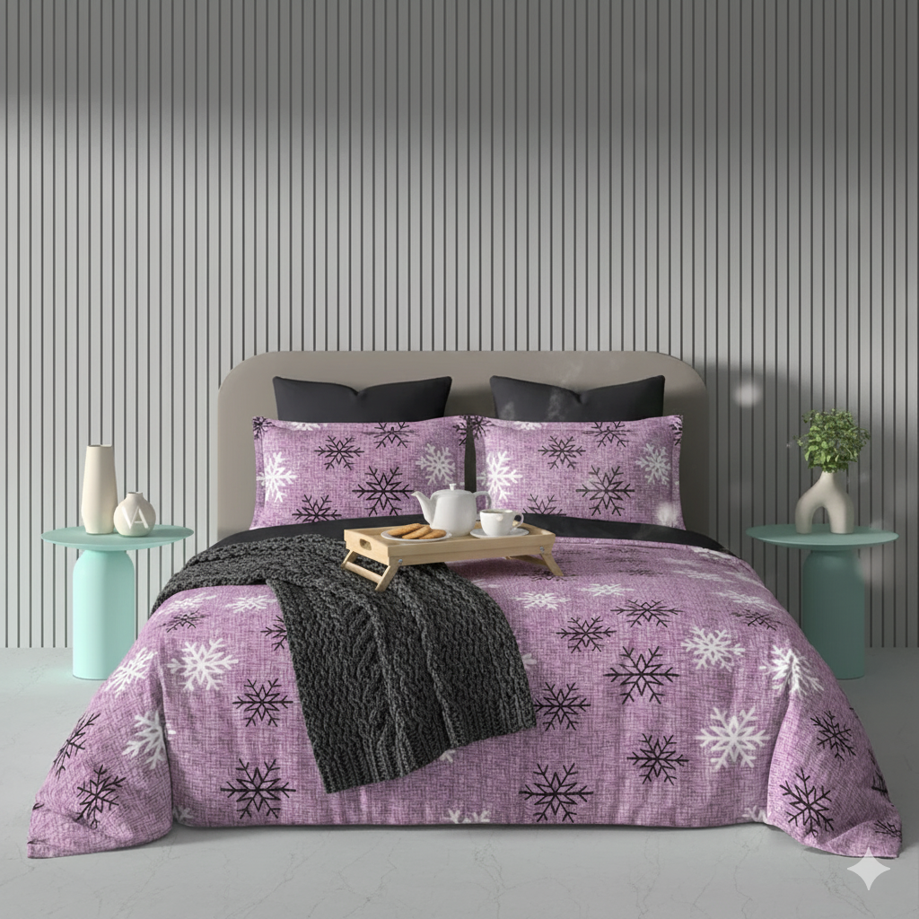 Brisetta Premium Queen Size Bedsheet (90" x 100") 300 TC