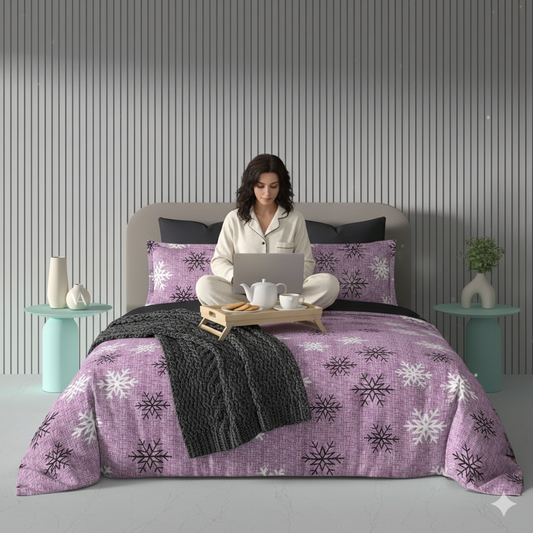 Brisetta Premium Queen Size Bedsheet (90" x 100") 300 TC