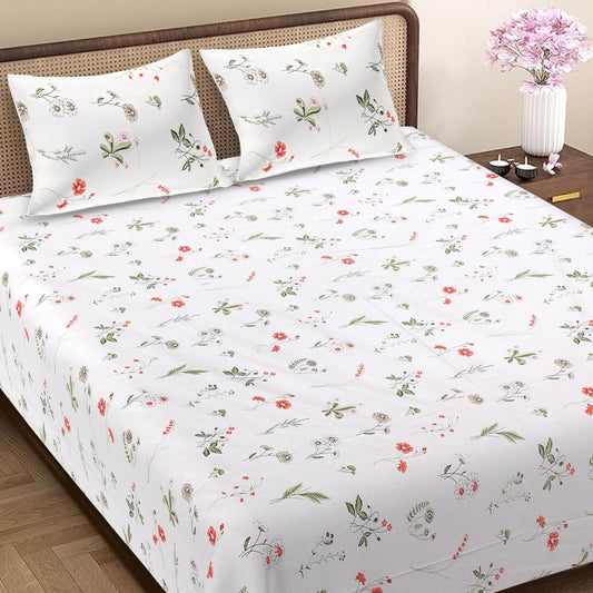 Khwaab Jaipuri Block Print - 400 TC - King Size (108 x 108)