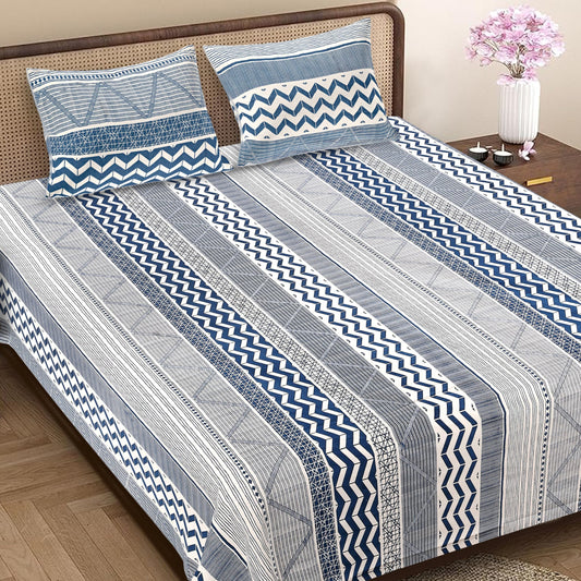 Rangoli Jaipuri Block Print - 400 TC - King Size (108 x 108)