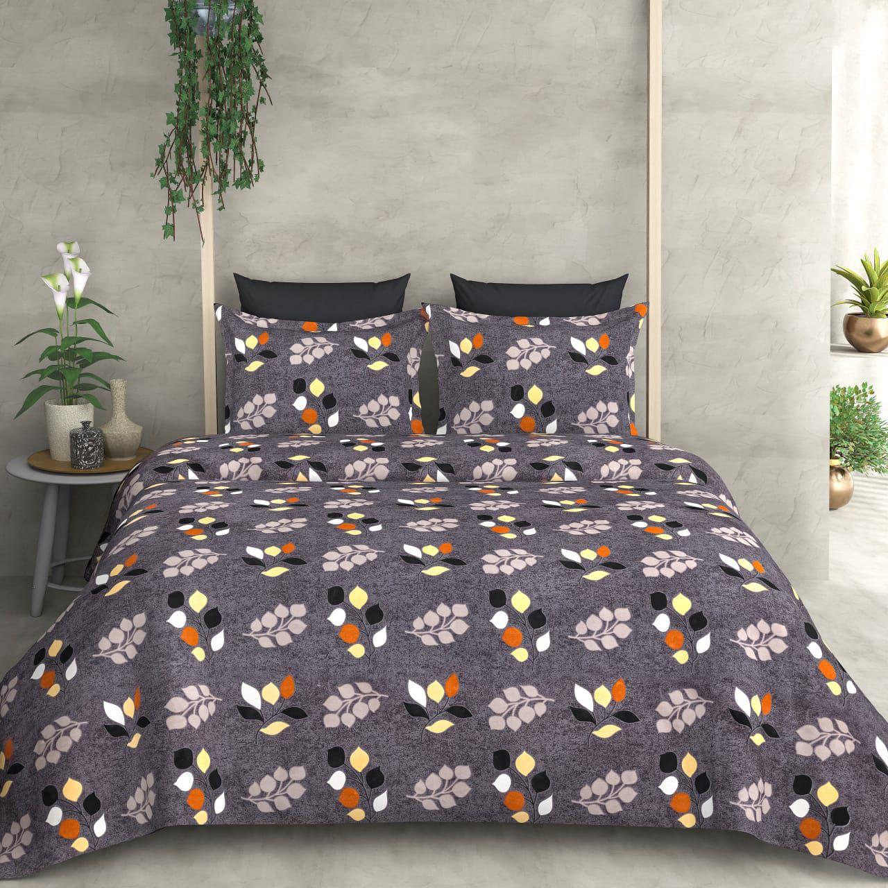 Felithra Premium Queen Size Bedsheet (90" x 100") - 300 TC
