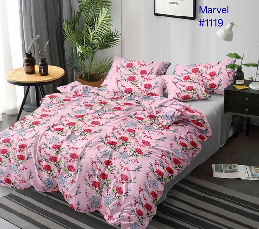 Lorisse Premium Queen Size Bedsheet (90" x 100") 300 TC