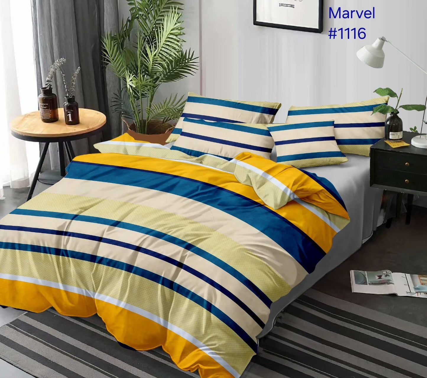 Lorisse Premium Queen Size Bedsheet (90" x 100") 300 TC
