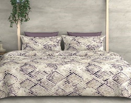 Belisa Premium King Size Bedsheet (108" x 108"): 400 TC
