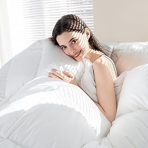 White Plain Ultra soft King Size Bedsheet - (108" x 108") 400 TC