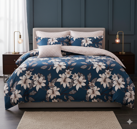 Venice Fitted Premium King Size Bedsheet (108" x 108") 400 TC