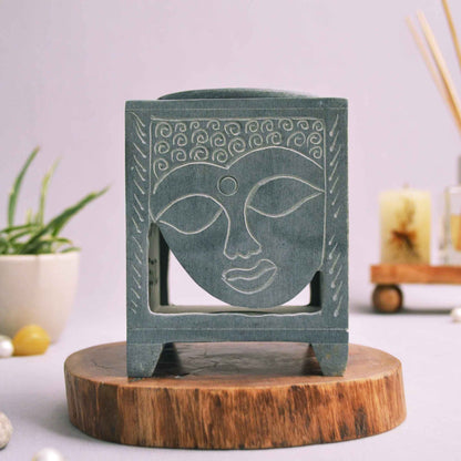 Buddha Aroma Oil Diffuser (Italy Paleva Stone)