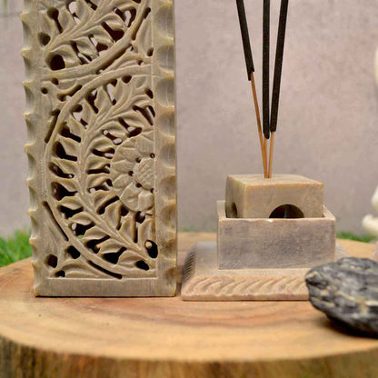 Warna Marble Incense Sticks Holder (Marble)