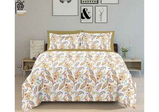 Maronel Premium King Size Bedsheet (108" x 108")- 400 TC