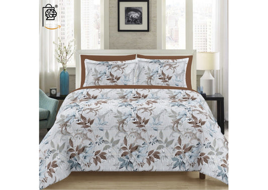 Solviera Premium King Size Bedsheet (108" x 108") - 400 TC