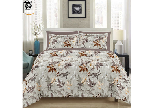 Velloria Premium King Size Bedsheet (108" x 108") - 300 TC