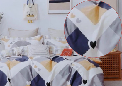 Ventoriaxen Premium King Size Bedsheet (108" x 108") - 400 TC