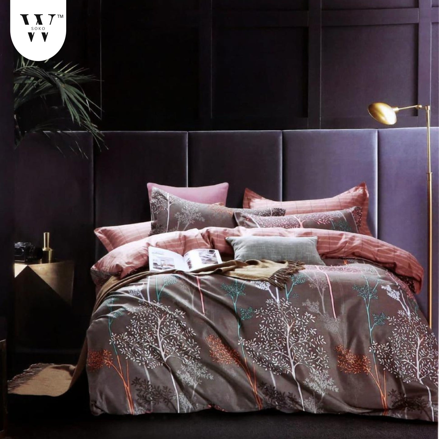 Avrisse Premium Single Bedsheet (60" x 90") - 144 TC