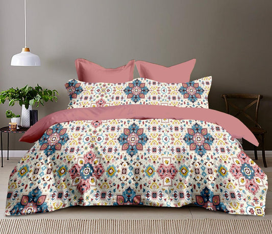 Quarsi Fitted Premium King Size Bedsheet (108" x 108") 400 TC