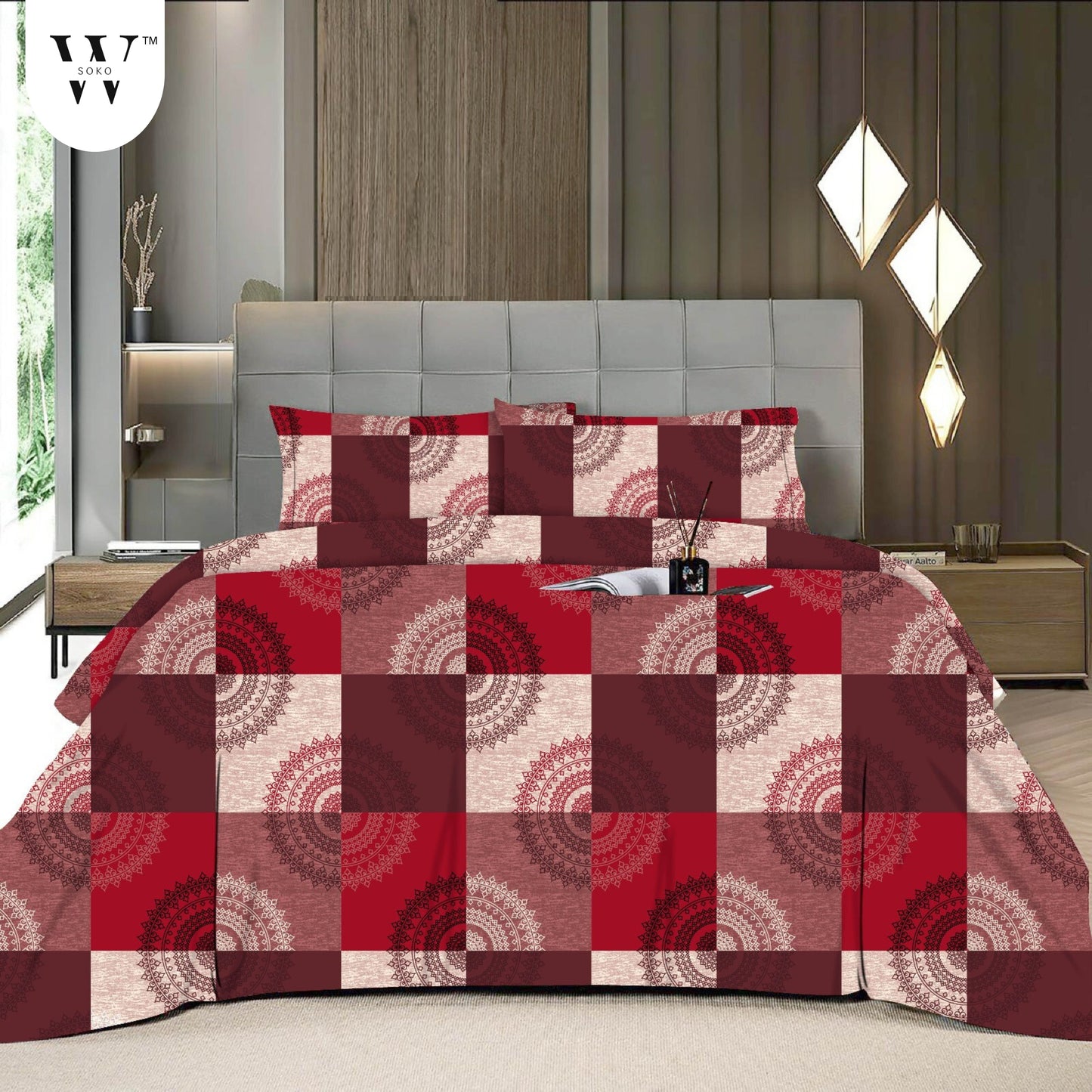 Fiorisia Premium Single Bedsheet (60" x 90")- 144 TC