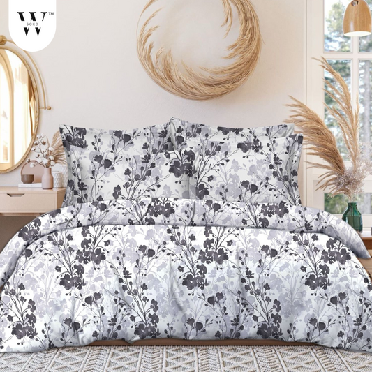 Bellovra Premium King Size Bedsheet (108" x 108") - 400 TC