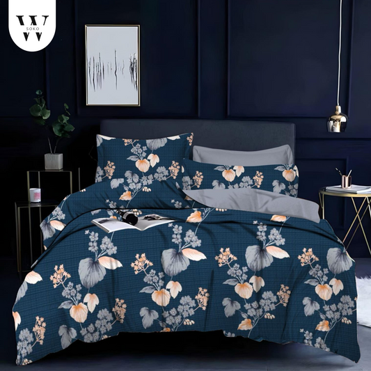 Avorine Premium Queen Size Bedsheet (90" x 100"): 300 TC