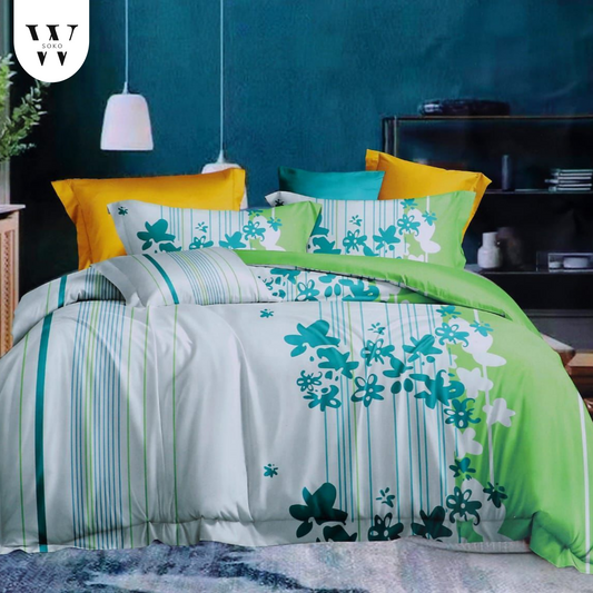 Somora Premium King Size Bedsheet (108" x 108"): 400 TC