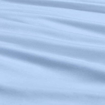 Ice-Blue Premium King Size Bedsheet (108" x 108") 300 TC