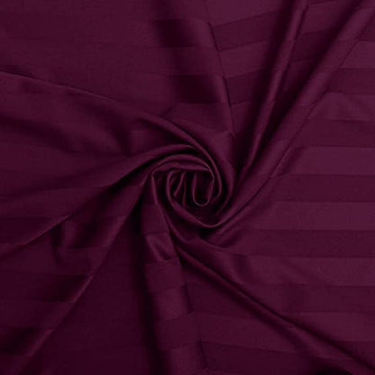 Dark Maroon Premium King Size Bedsheet (108" x 108") 300 TC
