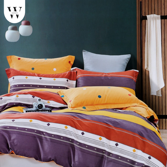 Belisrae Premium King Size Bedsheet (108" x 108") - 400 TC