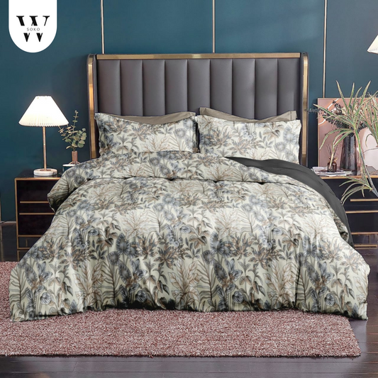 Lavennia Premium Queen Size Bedsheet (90" x 100"): 300 TC