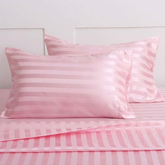 Peach-Silk Premium King Size Bedsheet (108" x 108") 300 TC